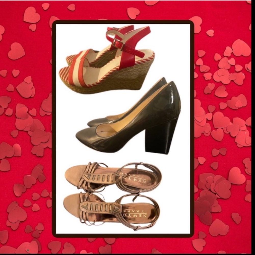 Shoes ($10 each or 3 for $20)